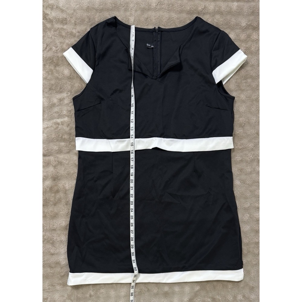 Cute Ann 2XL Black And White Dress Stock B7